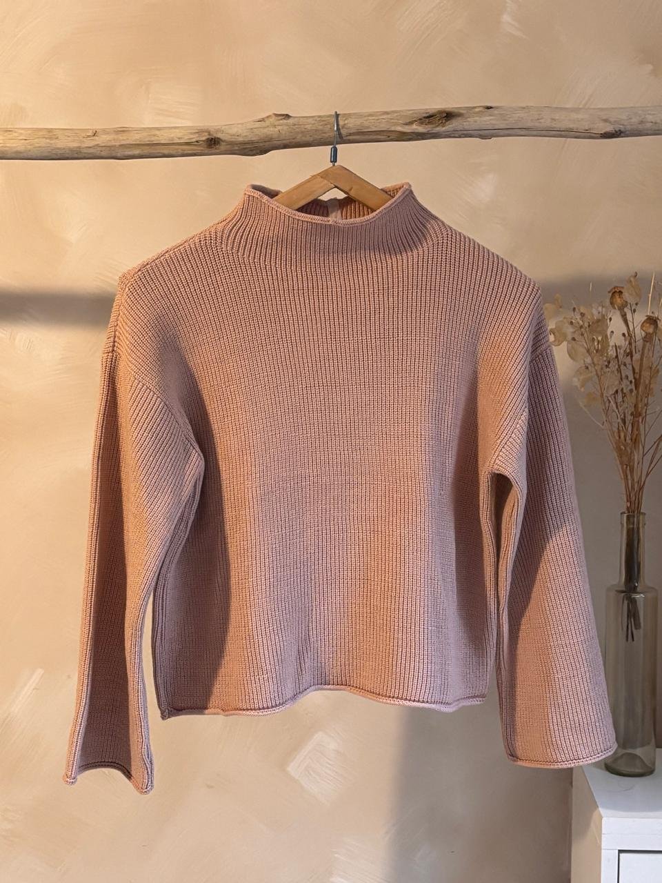 Sweater nude polera