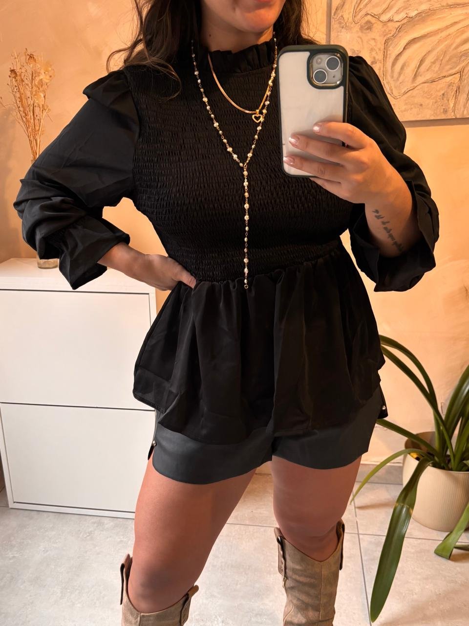 Blusa Molly Negra