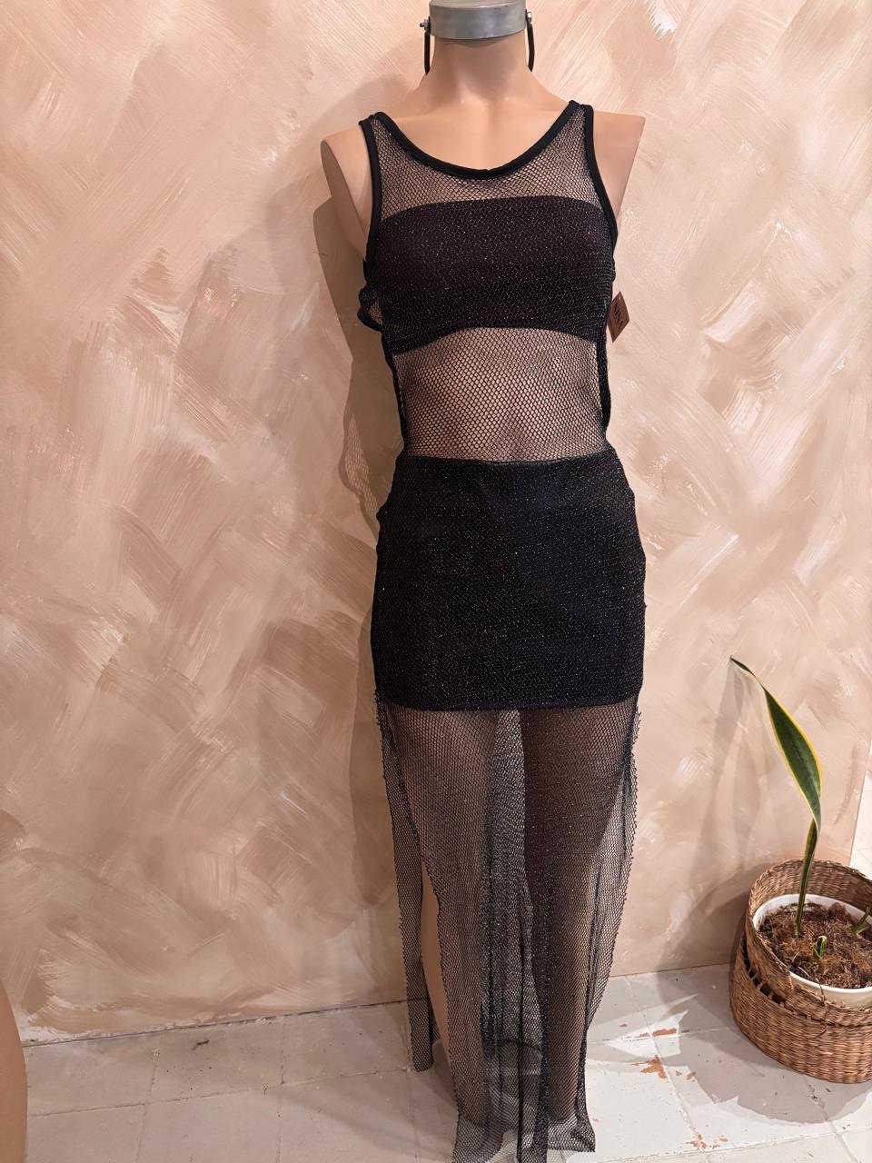 Vestido red negro