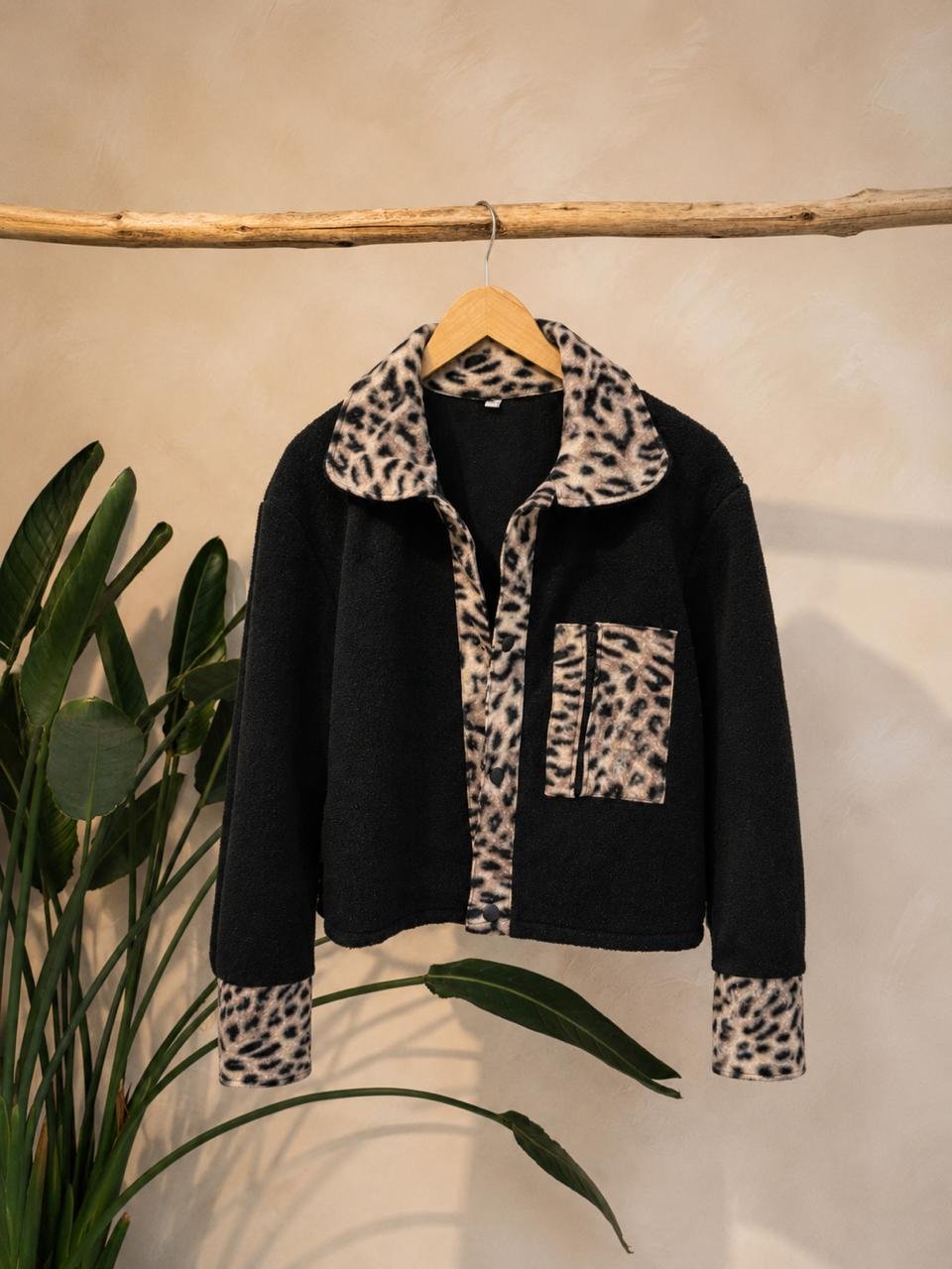 Campera Paño Print
