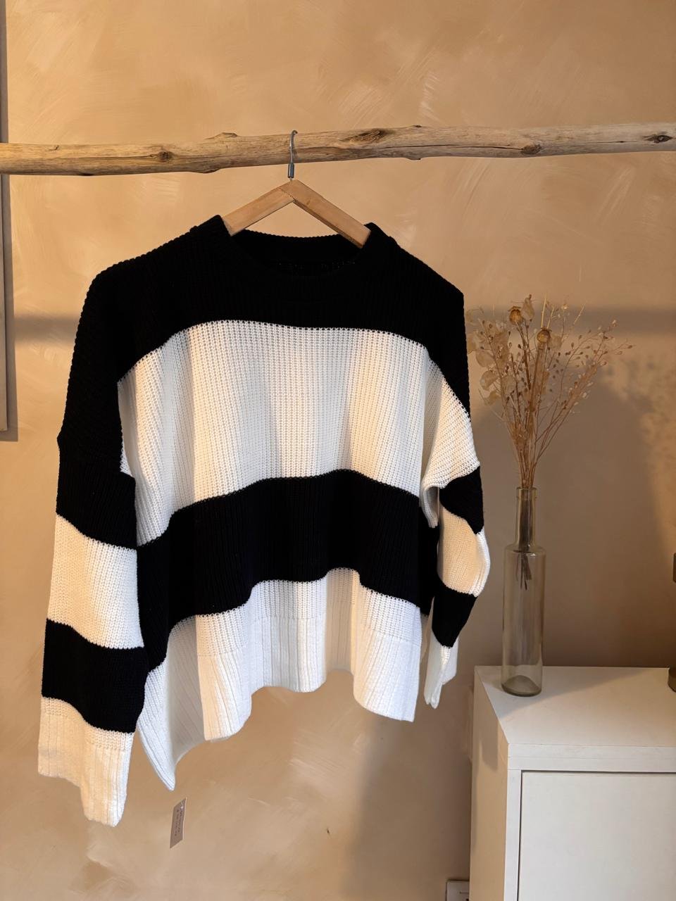 Sweater Oversize Sinagoga Negro